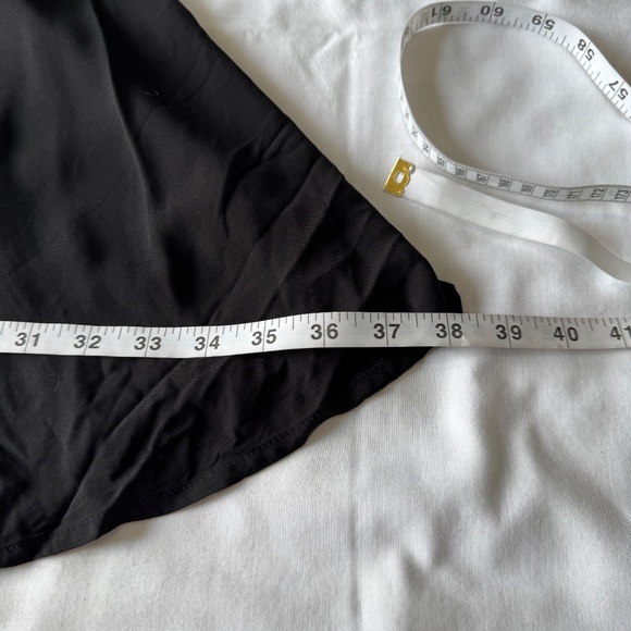 GAP New Sleeveless Fit & Flare Cami Dress Black Small Tie Straps Cocktail Summer - Picture 15 of 16